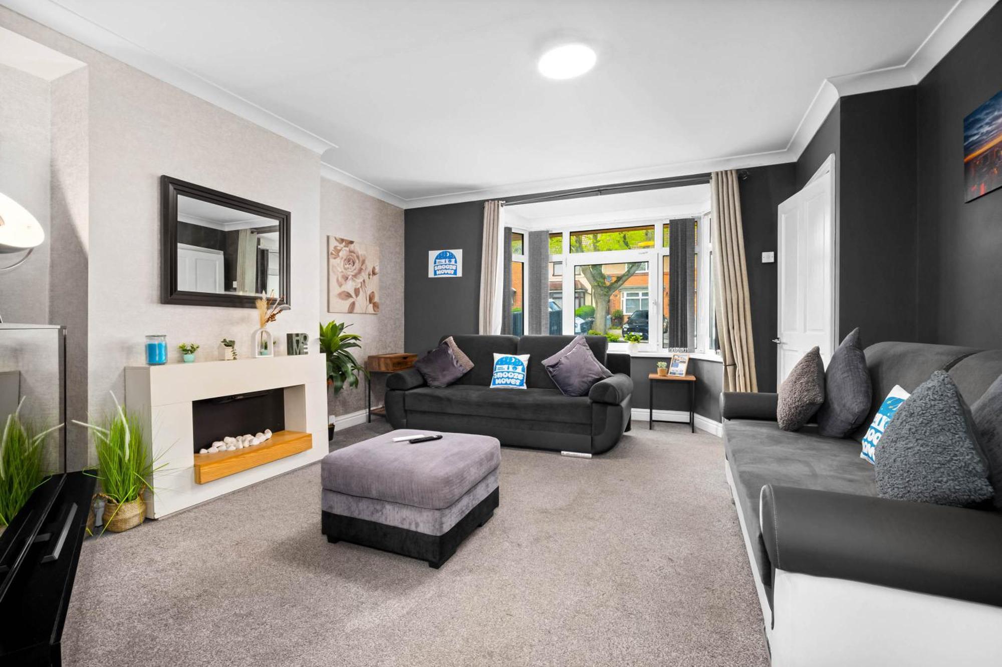 Stylish 3 Bedroom Home Away From Home Birmingham Buitenkant foto