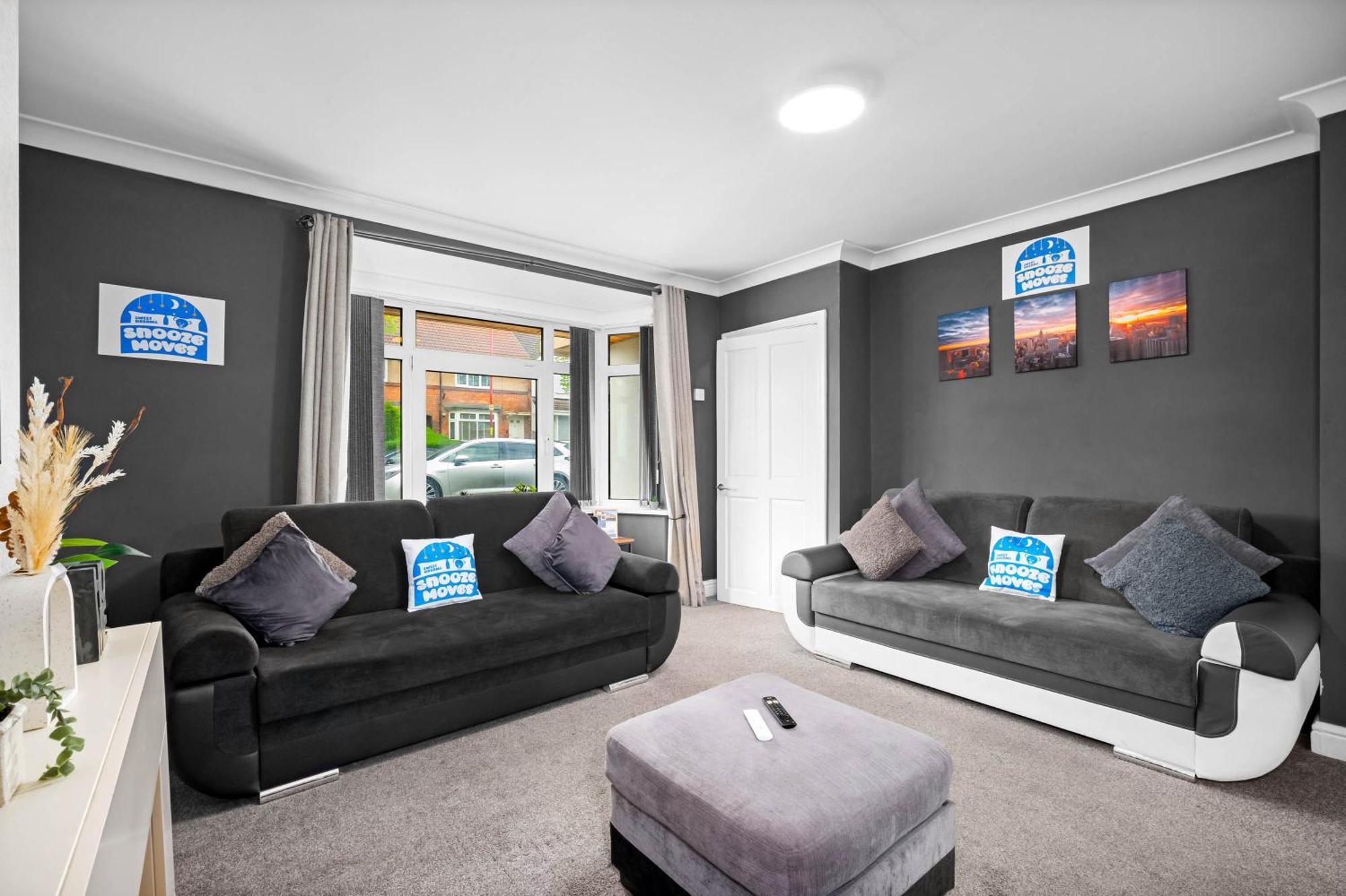 Stylish 3 Bedroom Home Away From Home Birmingham Buitenkant foto